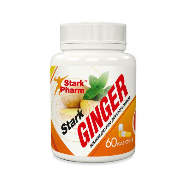 Корень имбиря Stark Pharm Ginger 100 мг 60 капсул (00000017586)