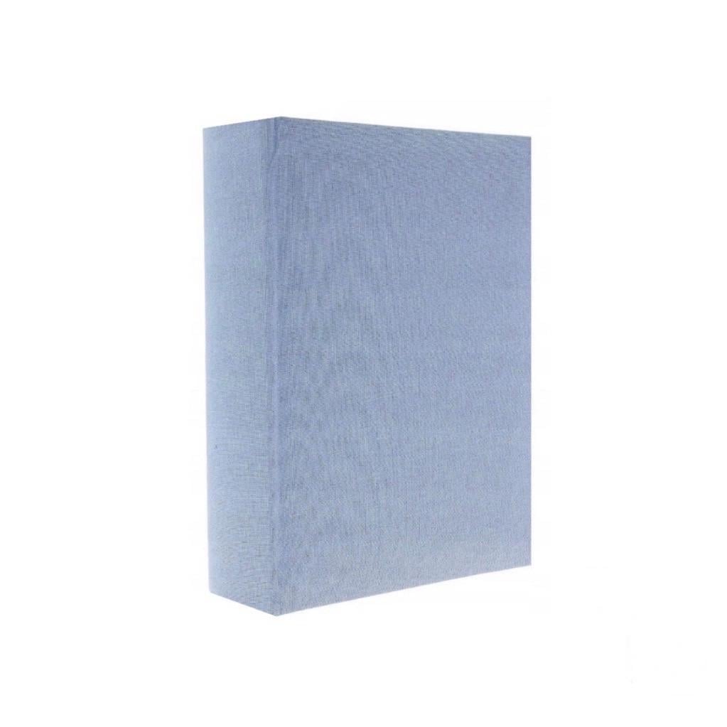 Фотоальбом Gedeon 200 фото чорні сторінки 10x15 см (DPH46200 LINEN BLUE 10x15 см (B)