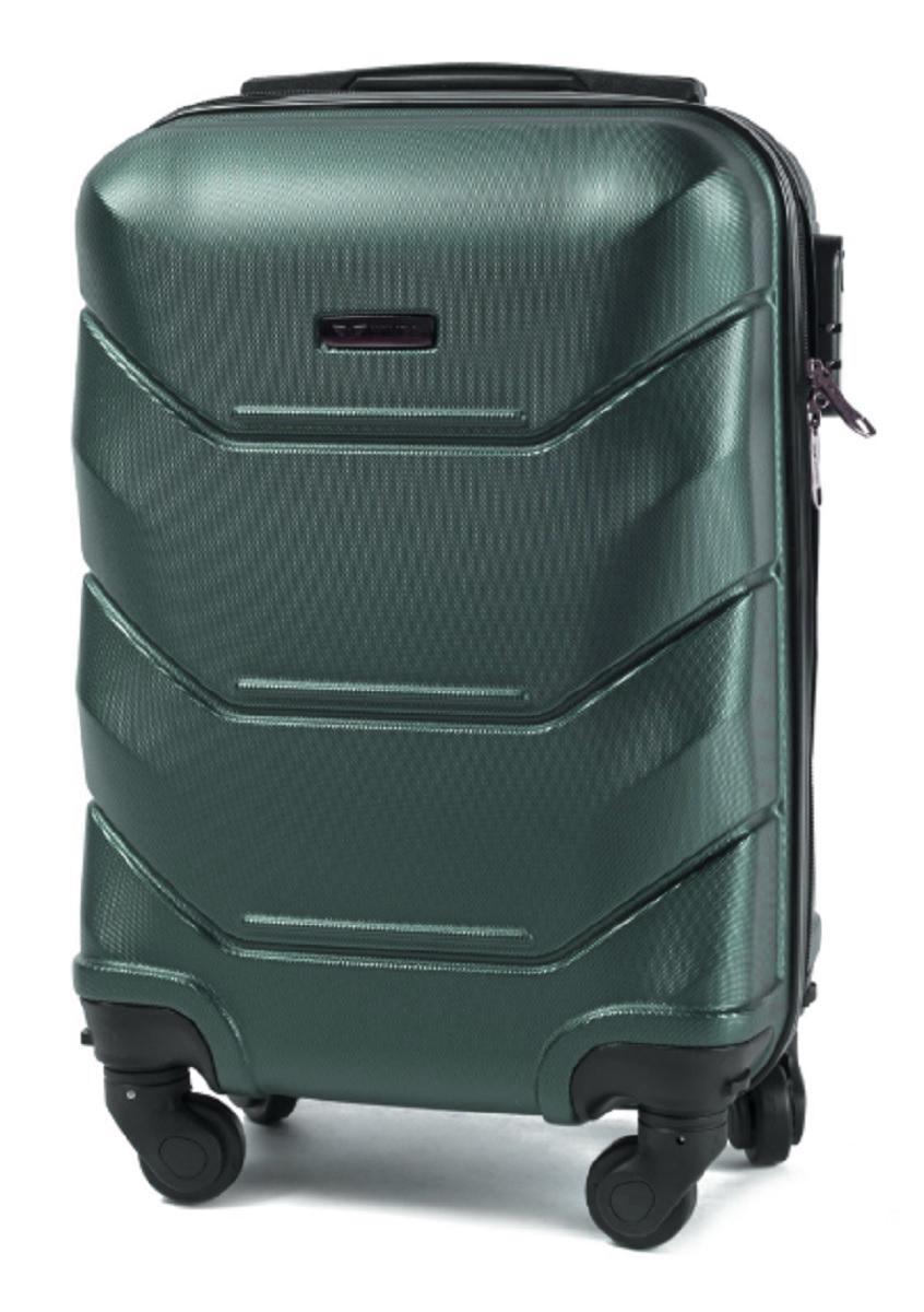 Валіза пластикова WINGS 147 мікро Темно-зелений (Wp00376) - фото 1 Валіза пластикова WINGS 147 мікро Темно-зелений (Wp00376) - фото 1