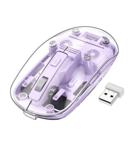 Компьютерная мышка беспроводная Hoco GM29 Mysterious Фиолетовый (2657631911)