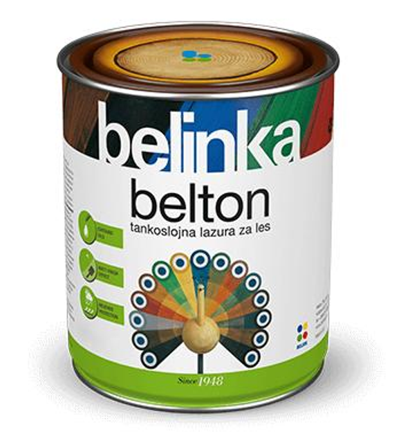 Лазурь Belinka BELTON 29 2,5 л Каменно-серый (2493675671)