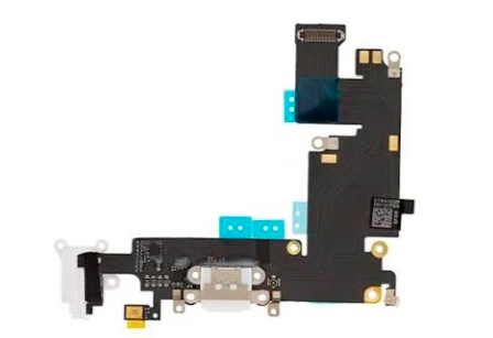 Порт зарядки iPhone 6 Plus White (P186)