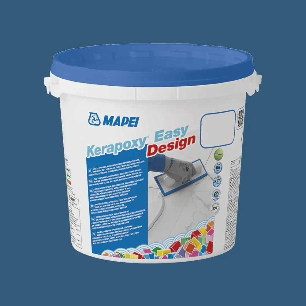 Фуга затирка для швов эпоксидная Mapei Kerapoxy Easy Design 169 3 кг Голубая сталь