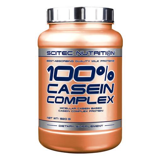 Протеин Scitec 100% Casein Complex 920 г Бельгийский шоколад (725V1773) - фото 1