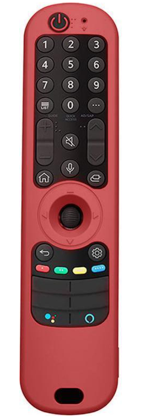 Чехол для пульта Sikai LG Magic 2021 MR21GC Red (23465) Чехол для пульта Sikai LG Magic 2021 MR21GC Red (23465)