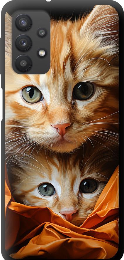 Чехол на Samsung Galaxy A32 A325F Котики 2 (5664b-2204-42517)