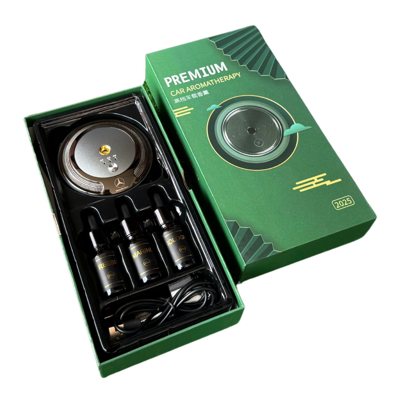 Ароматизатор Mercedes-Benz для салону авто з розпиленням (LY433) Ароматизатор Mercedes-Benz для салону авто з розпиленням (LY433)