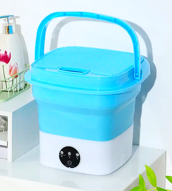 Стиральная машина мини ведро складное Maxtop MR-2098 Голубой (29197513) - фото 2 Стиральная машина мини ведро складное Maxtop MR-2098 Голубой (29197513) - фото 2