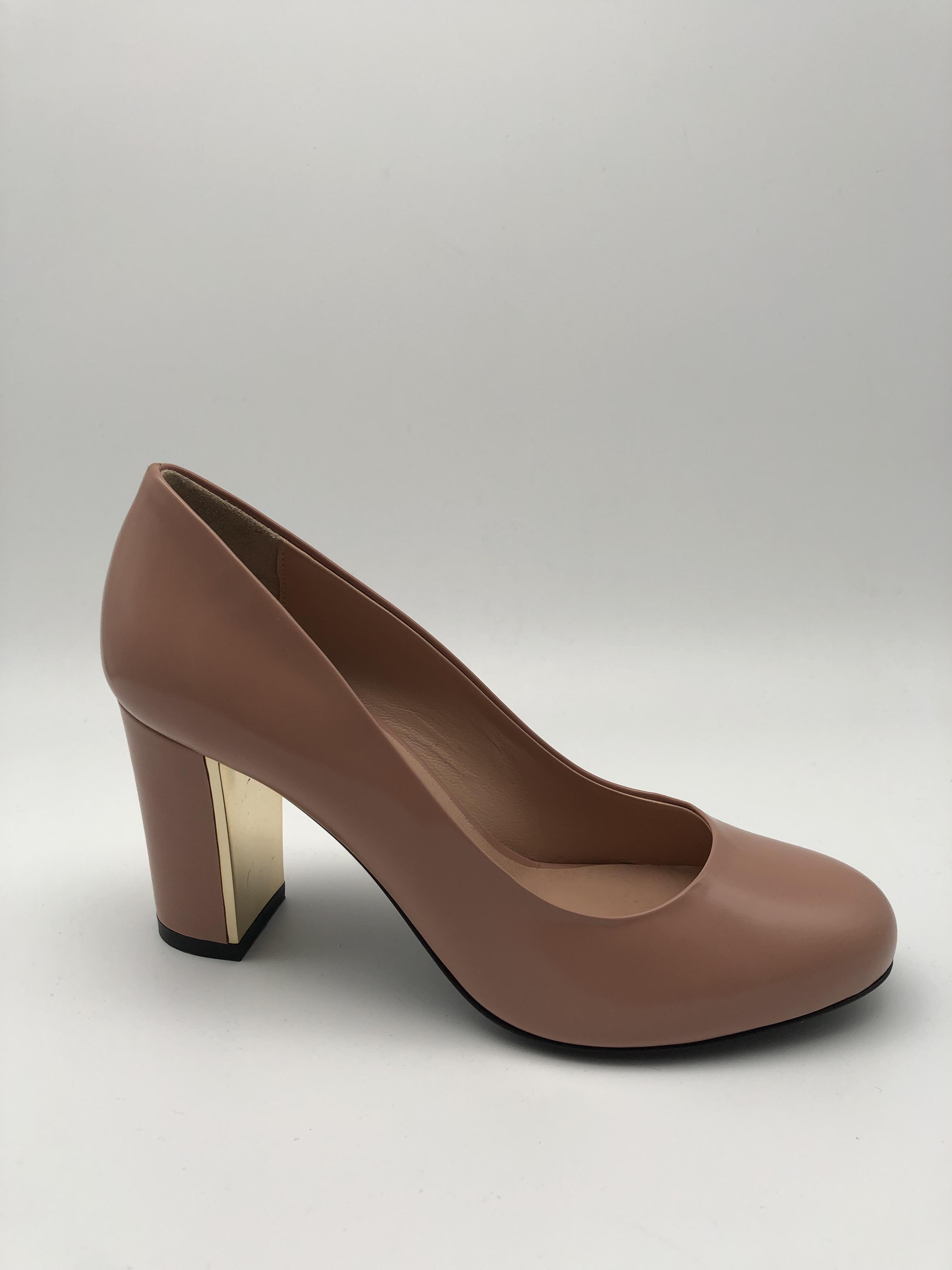 Женские туфли R.Serpentini Penny Gold р. 36 Розовый