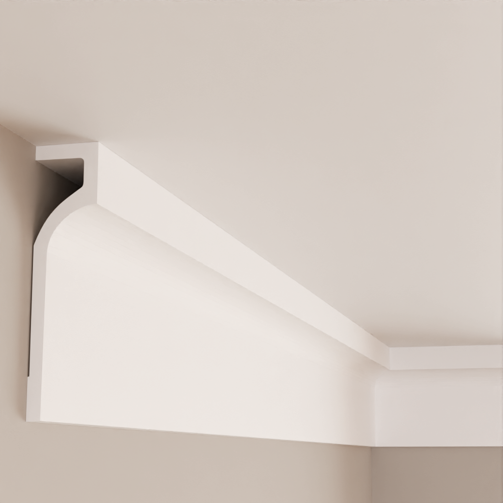 Карниз полиуретановый Gaudi Decor P 895 130x31.6x2000 мм (25409186)