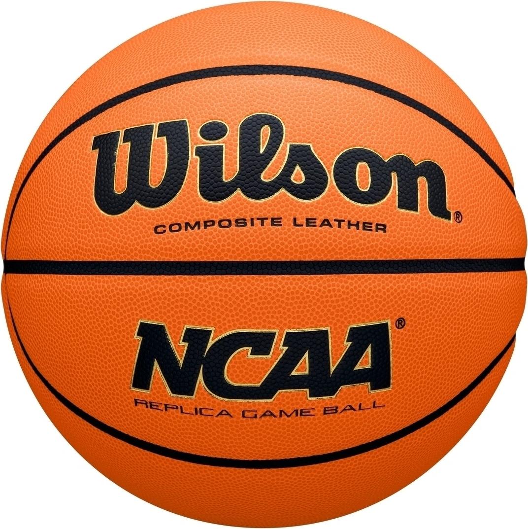 Баскетбольный мяч Wilson NCAA REPLICA GAME р. 7 Оранжевый (WZ2022101XB7)