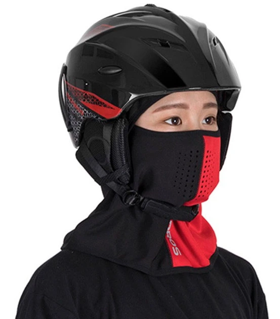 Балаклава фліс RockBros LF7150 Червоний (564397627) - фото 4 Балаклава фліс RockBros LF7150 Червоний (564397627) - фото 4