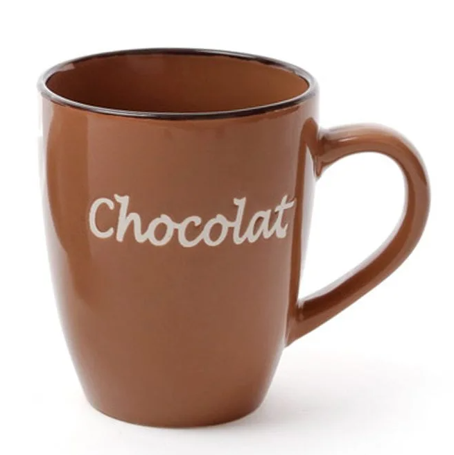 Чашка керамическая Flora Chocolat 0,36 л (31326)