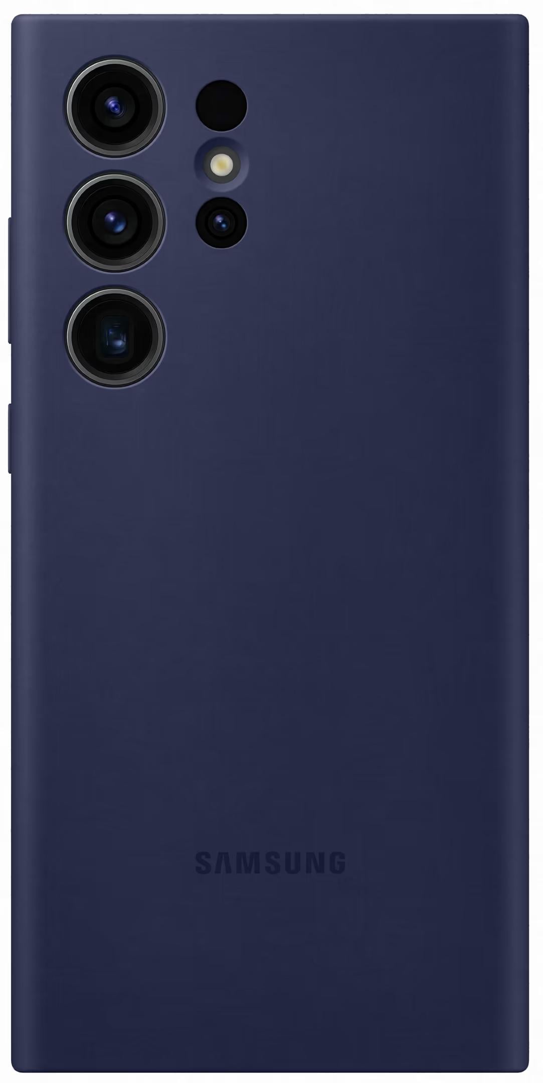 Оригінальний силіконовий чохол Samsung Silicone Case для Samsung Galaxy S23 Ultra Navy EF-PS918TNEGRU