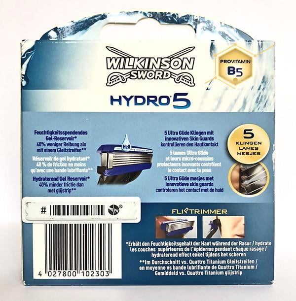 Картриджи для бритья Wilkinson Sword Hydro 5 8 шт. - фото 2