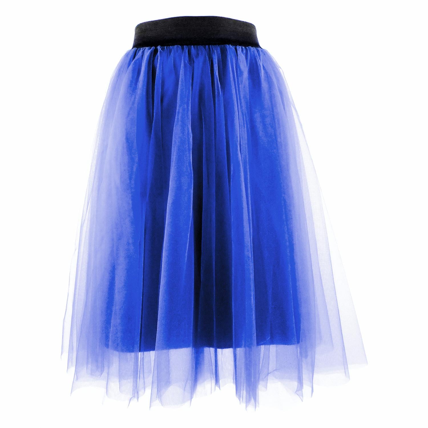 Юбка длинная с фатином Seta Decor S/M (16-1012BL-Ultra)