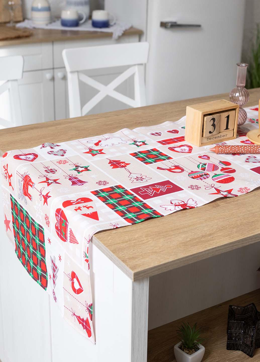 Скатертина-доріжка Прикраса 140x47 см (прк14) - фото 2