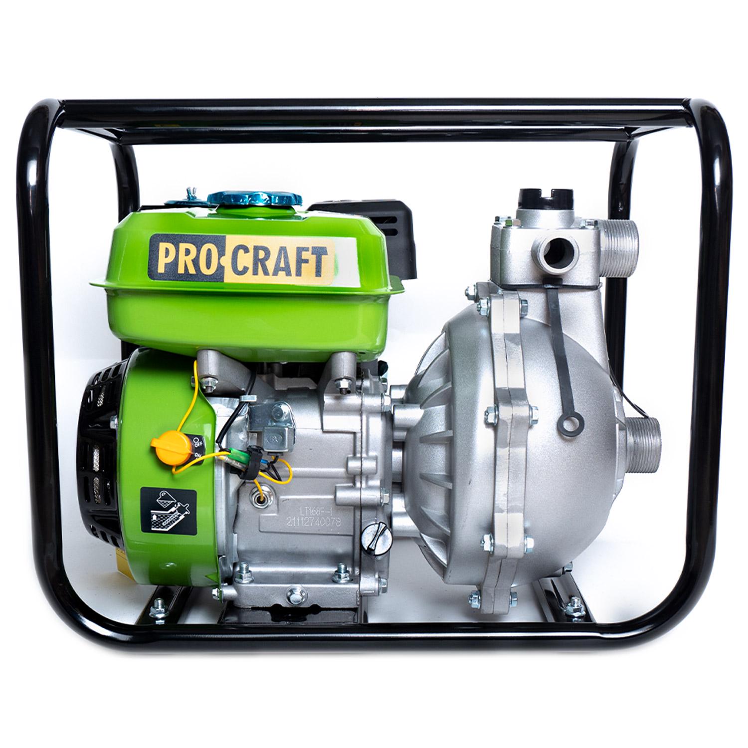 Мотопомпа бензинова Procraft WPH20 високий тиск