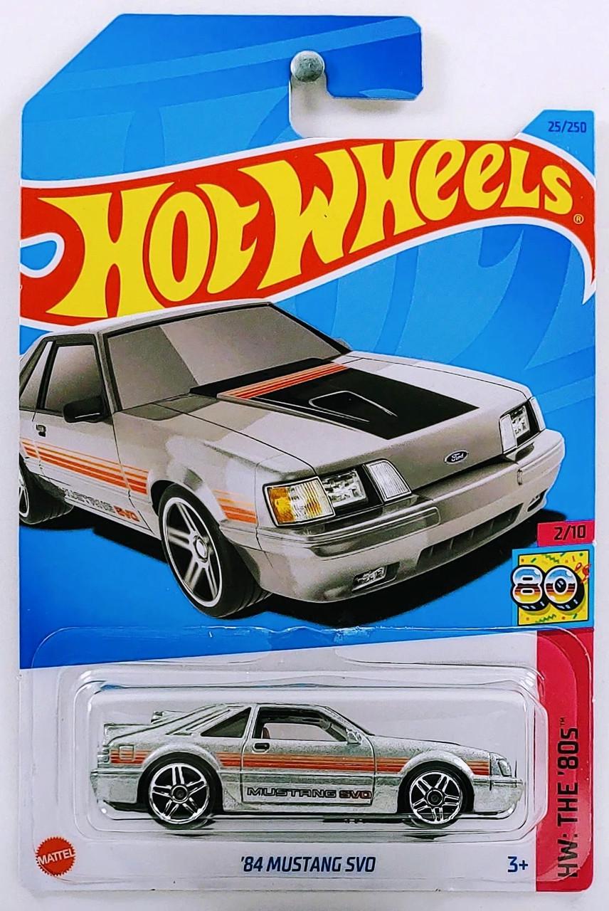 Игрушечная машинка Hot Wheels 84 Mustang SVO 2023 The 80s №025 (HKG80)