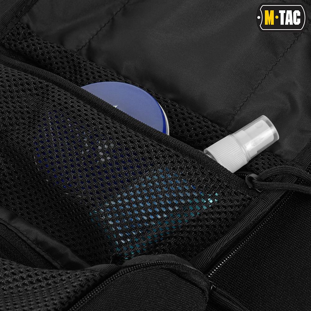 Сумка для туалетного приладдя армійська M-Tac Black (9150) - фото 9 Сумка для туалетного приладдя армійська M-Tac Black (9150) - фото 9