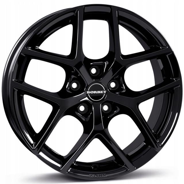 Диск литий Borbet Y 6.5x16 5x100 ET43 DIA57.1 Gloss Black (1001909575)
