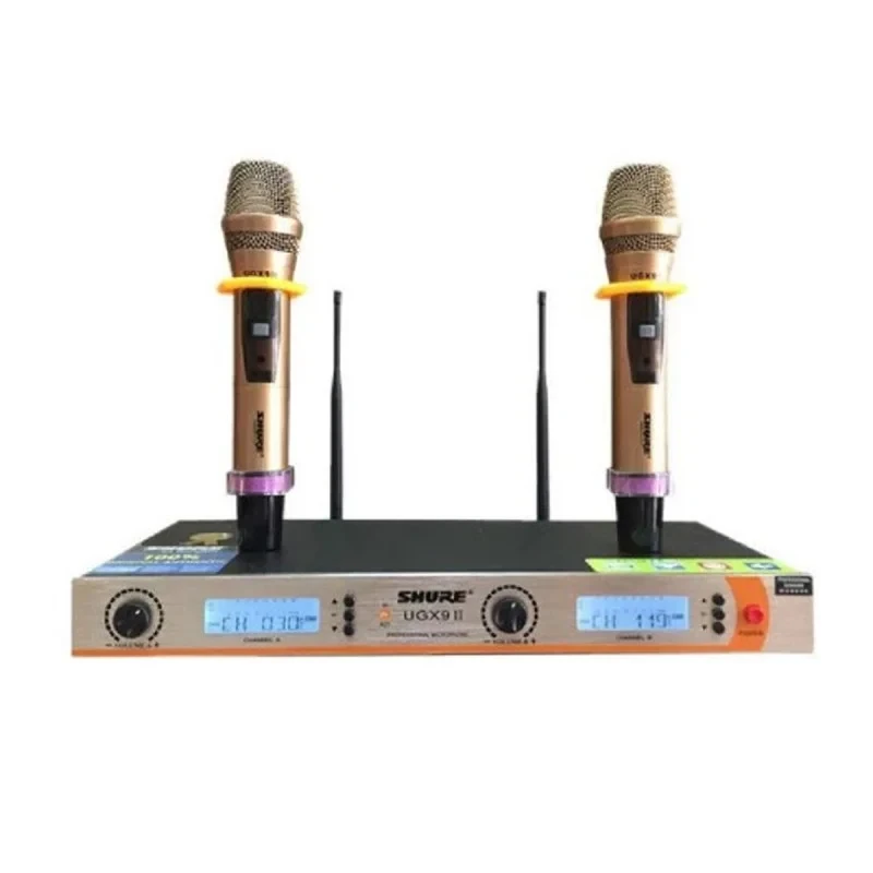 Набор микрофонов SHURE UGX вокальные/динамические и блок питания 2 шт. (MX-00006122)