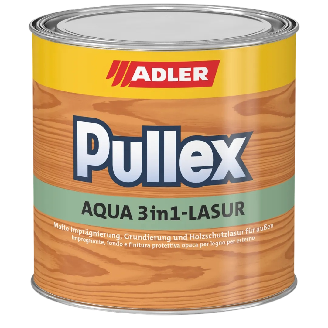Лазурь для дерева Pullex Aqua Lasur 3в1 2,5 л