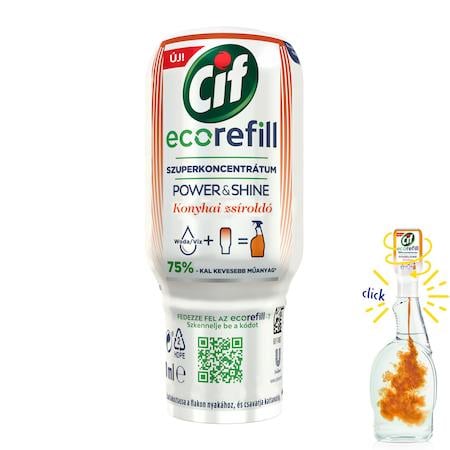 Засіб для кухні концентрований Cif Power&Shine Kitchen Spray 70 мл (11053464) - фото 2