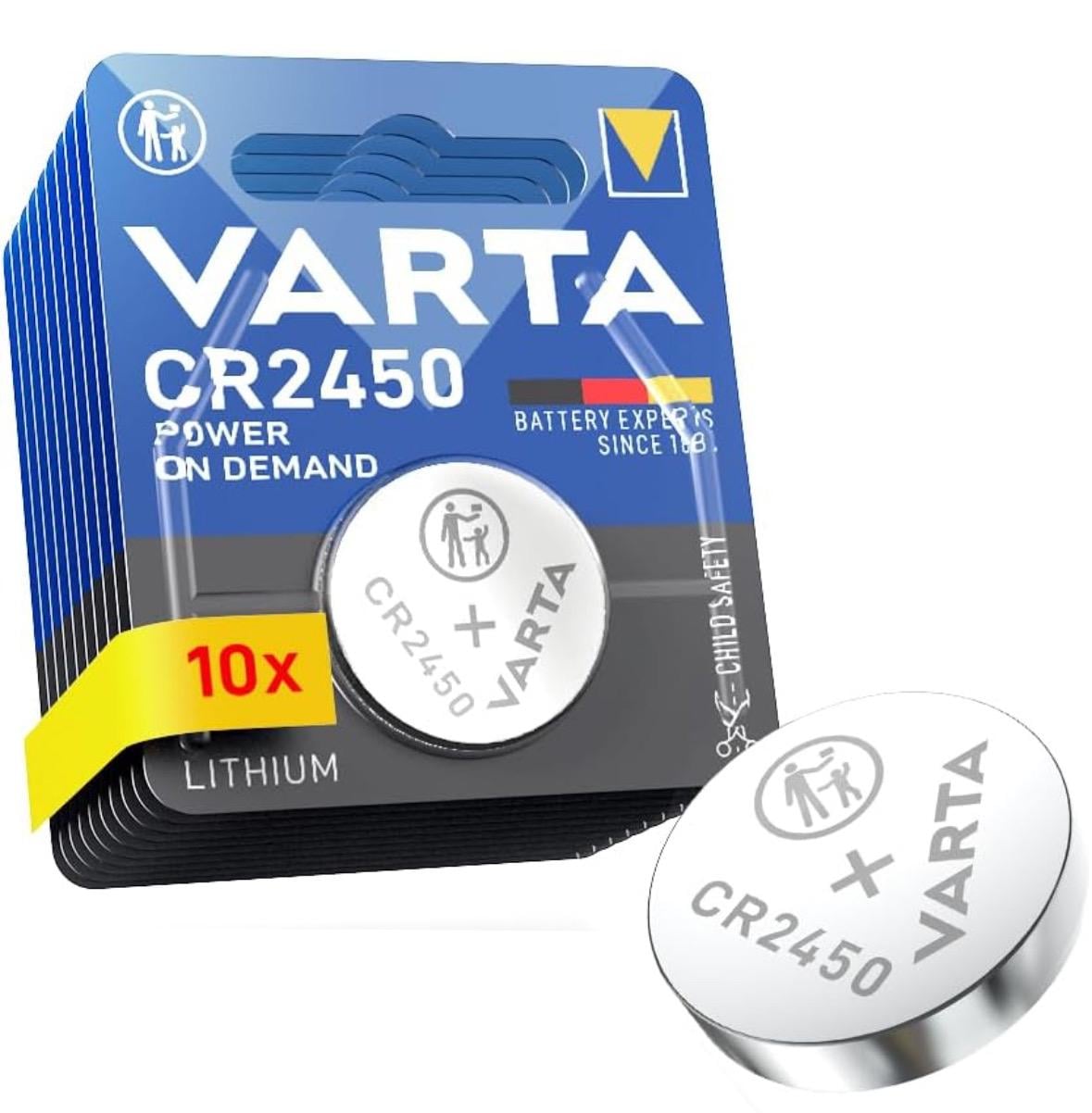 Батарейка Varta CR2450 3B Lithium 10 шт.