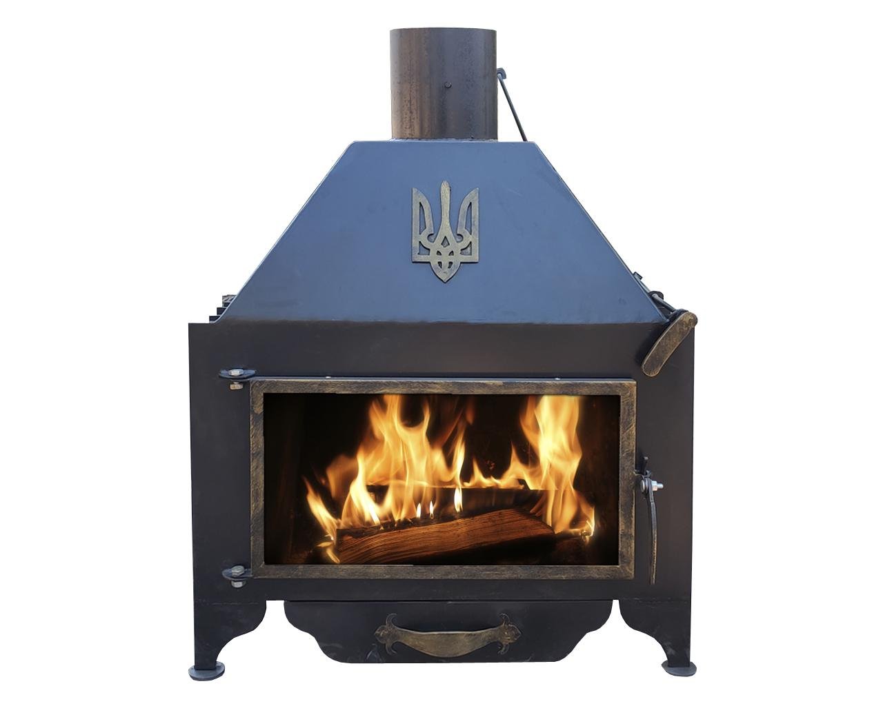 Камин Kram-kovka Карпаты стальной напольный 4 мм Камин Kram-kovka Карпаты стальной напольный 4 мм