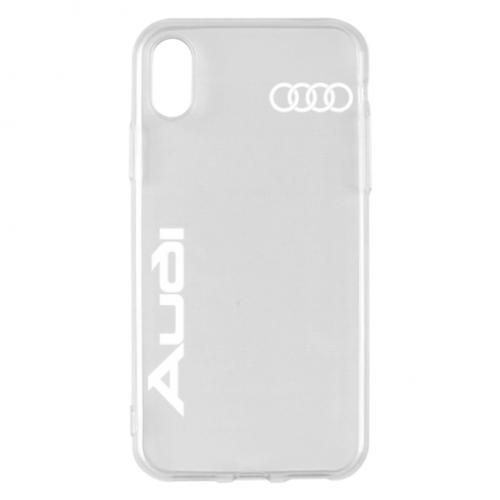 Чехол для iPhone X/Xs Audi Sport (801976-46-12121)