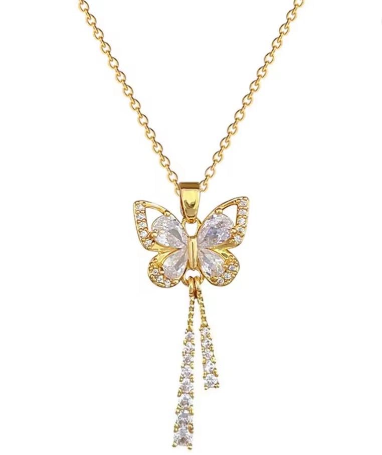 Колье с подвеской Primo Butterfly Gold (2762277752)