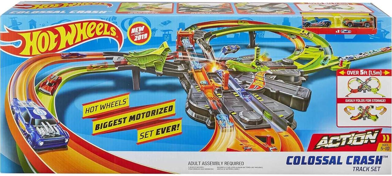 Трек Hot Wheels Colossal Crash Track Set (GWT41)