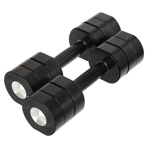 Гантелі розбірні Zelart TA-7787-6 сталеві з ABS-покриттям 2x3 кг Чорний (31492898)