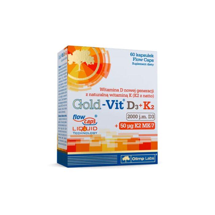 Витамины Olimp Gold Vit D3+K2 2000 IU 60 капсул