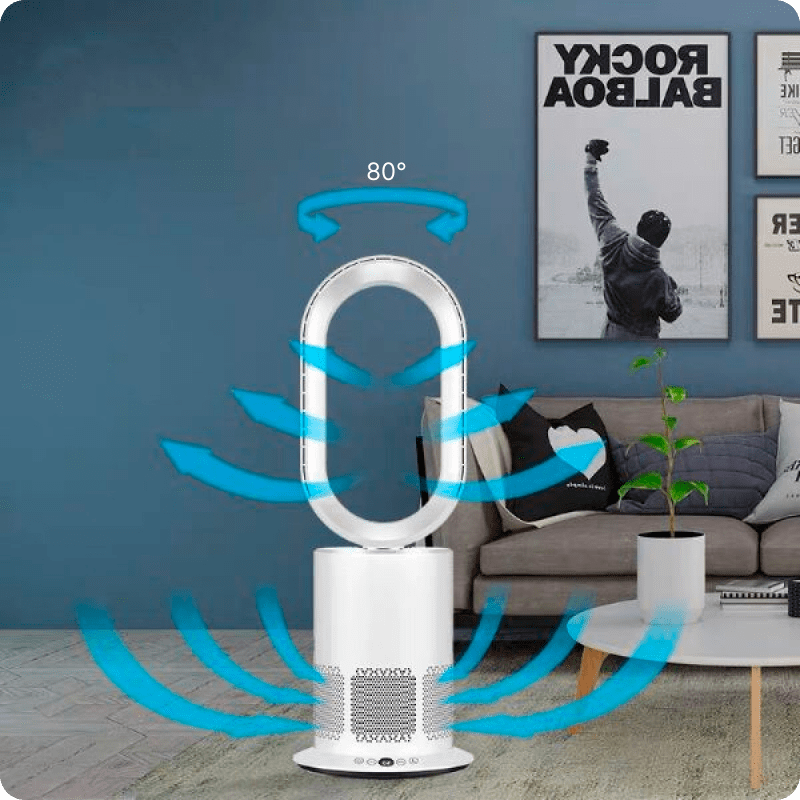 Очищувач повітря Locco Doctor101 2в1 з безлопасним вентилятором з пультом ДК фільтр HEPA-11 (4a6177be) - фото 13