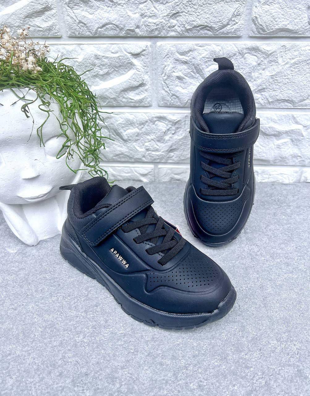 Кроссовки унисекс Apawwa 1518 р. 31 20 см Черный (1518-1)