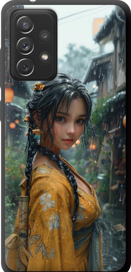 Чехол на Samsung Galaxy A72 A725F Anime-girl (6133b-2247-42517)