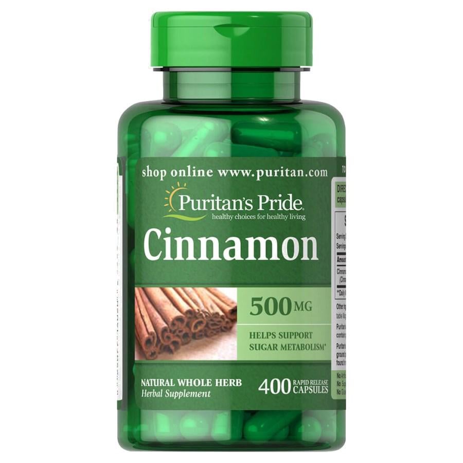 Натуральная добавка Puritan's Pride Cinnamon 500 мг 400 капс. (8889)