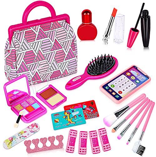 Детский набор игровой Маленькая модница Косметичка, как у мамы 24 предмета