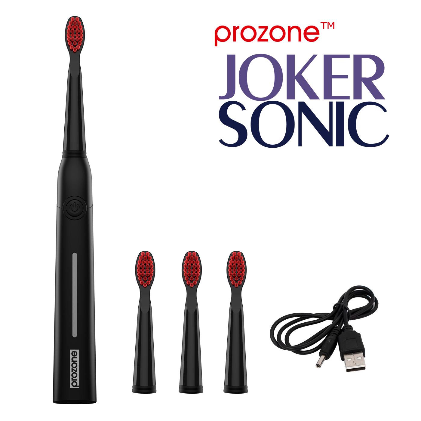 Звуковая зубная щетка ProZone JOKER Elastic Black - фото 2