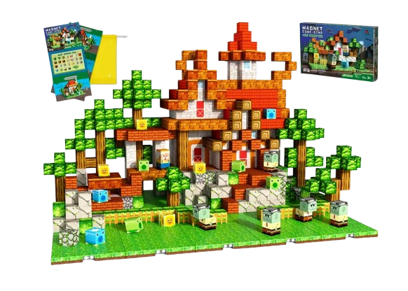 Конструктор магнитный детский Minecraft Война растений 250 шт. (2742153395) Конструктор магнитный детский Minecraft Война растений 250 шт. (2742153395)