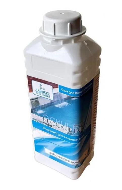 Химический препарат для бассейнов Flokuline Флокулянт для осветления воды 1 л (31514403)