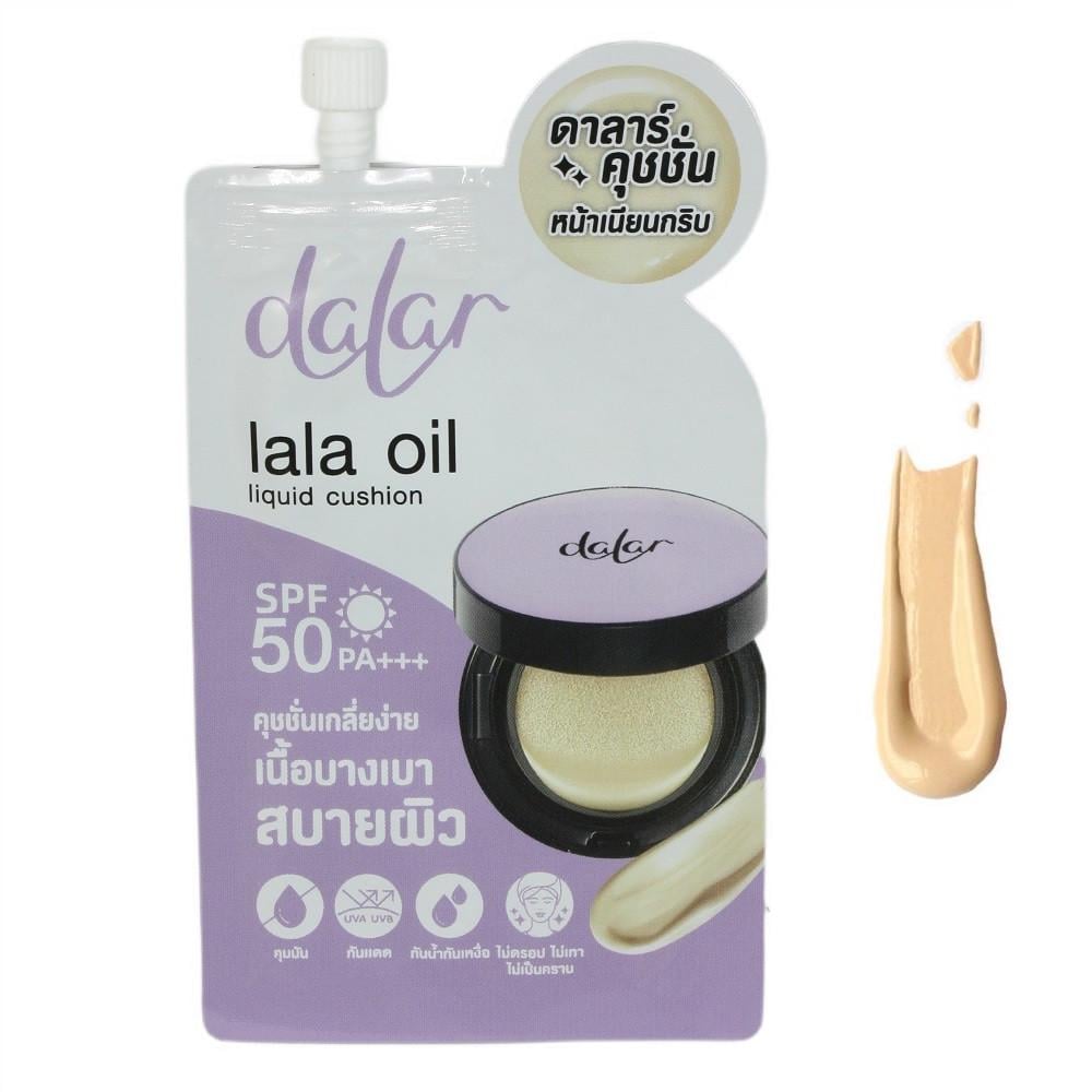 Тональный кушон с матовым эффектом Dalar SPF 50 PA 7 г Светлый беж (8859178772842)