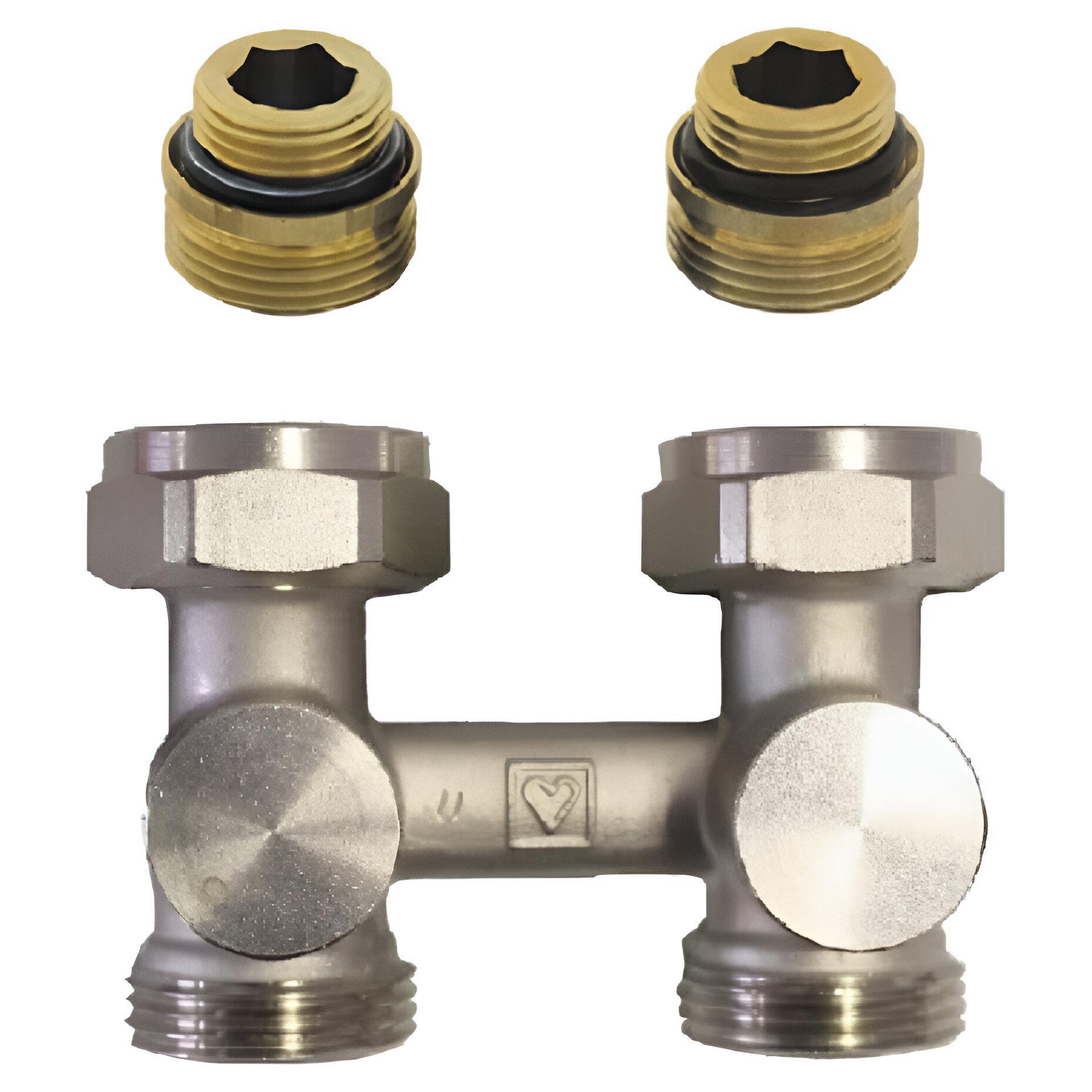 Узел подключения Herz 3000 1376622 проходной 1/2" (AKD9894)