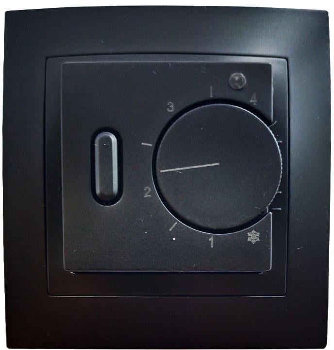 Регулятор механический In-Therm RTC70 SL Черный (35768606)
