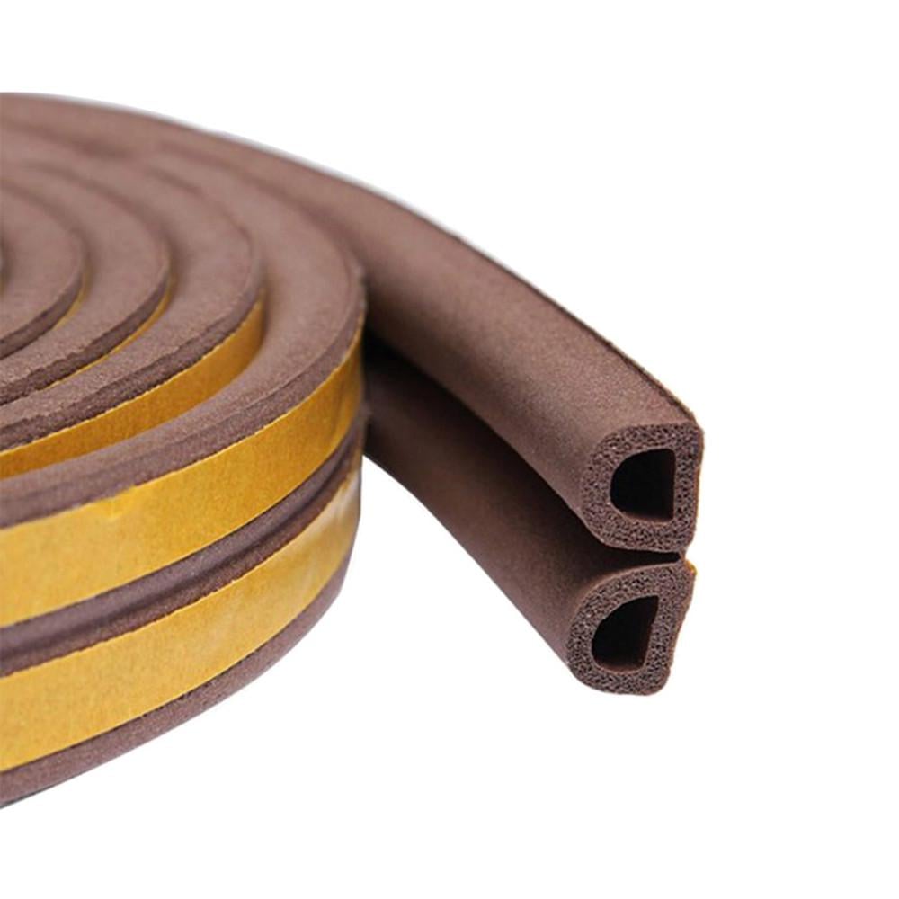 Ущільнювач самоклеючий Scley для вікон та дверей профіль D 2x3 м Коричневий (2500863960) - фото 2