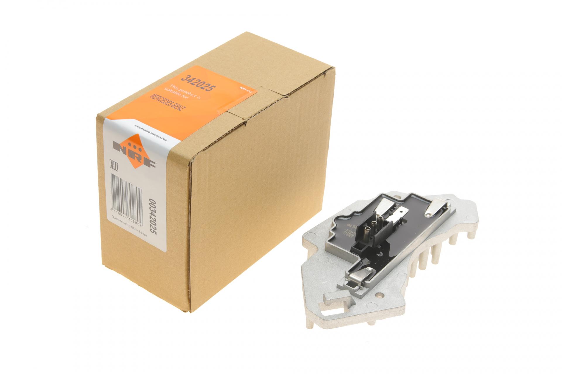Реостат печки Mercedes E-class W210/S210 2.0-5.4 95-03 (342025 NRF)
