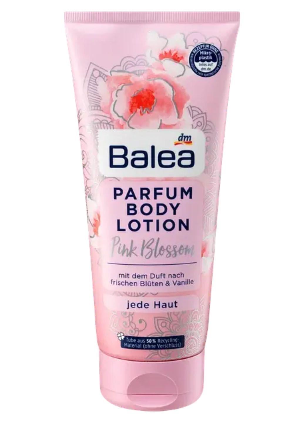 Лосьйон для тіла парфумований Balea Parfum Body Lotion Pink Blossom 200 мл (Е-01765)