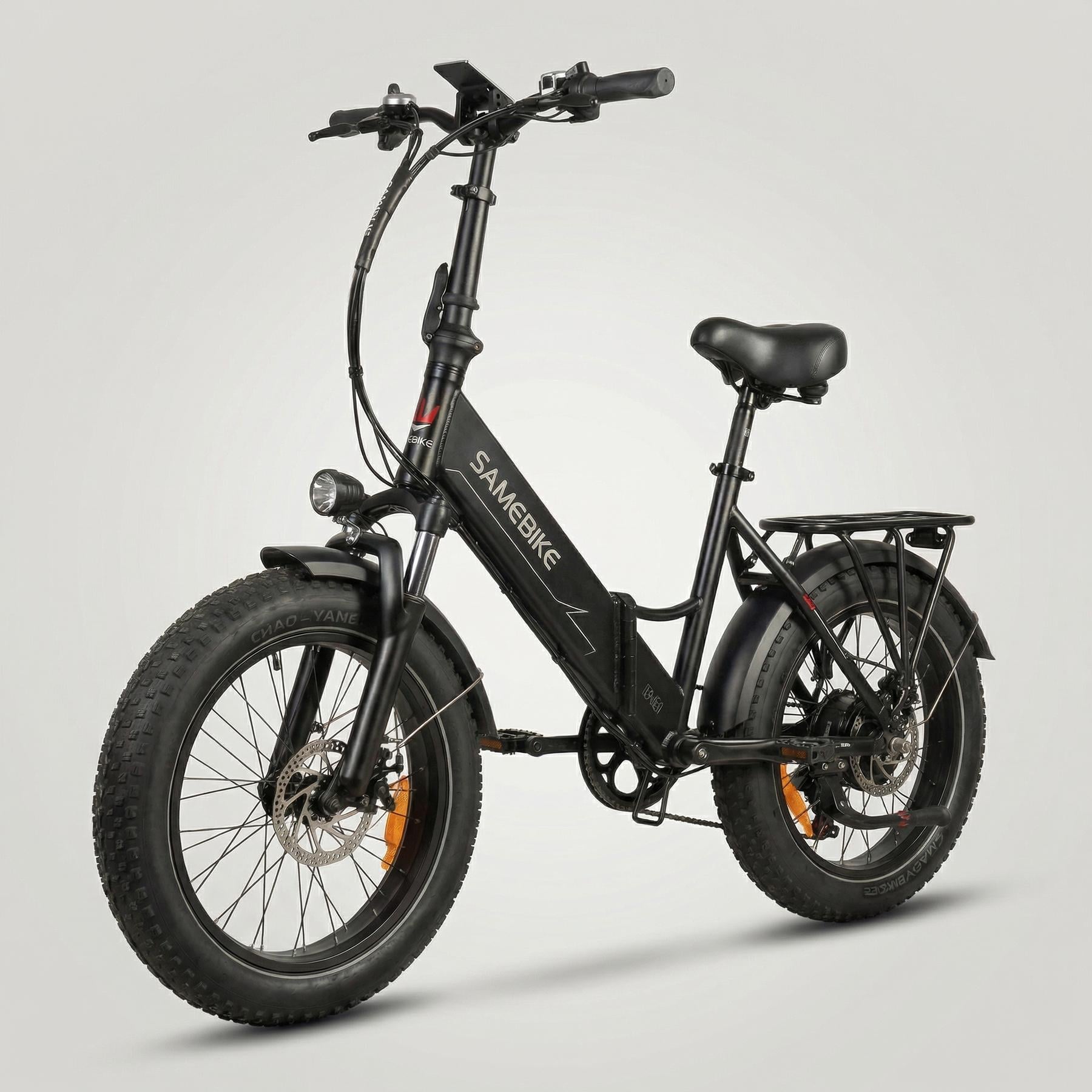 Электровелосипед фетбайк складной Samebike LOTDM200 750W 48V 13 Ah Черный (73889)